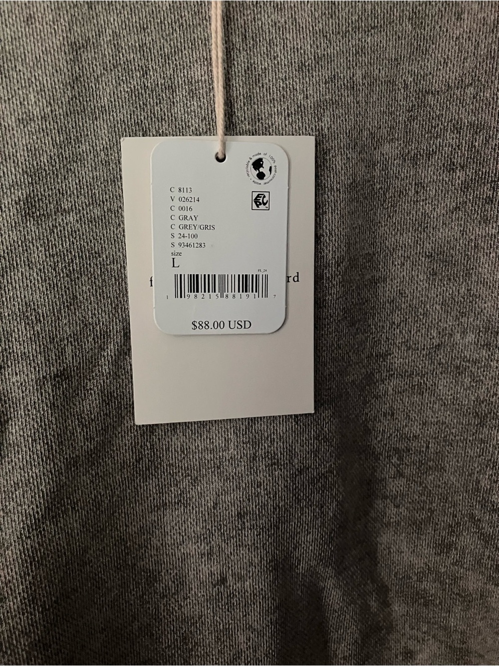 NWT Free People X Falling Forward - Snow Washed Destroyed Crewneck - Picture 2 of 6